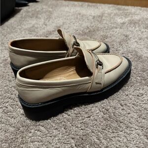Women’s Cream Loafers